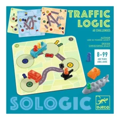 DJECO Traffic Logic Sologic- Board Games