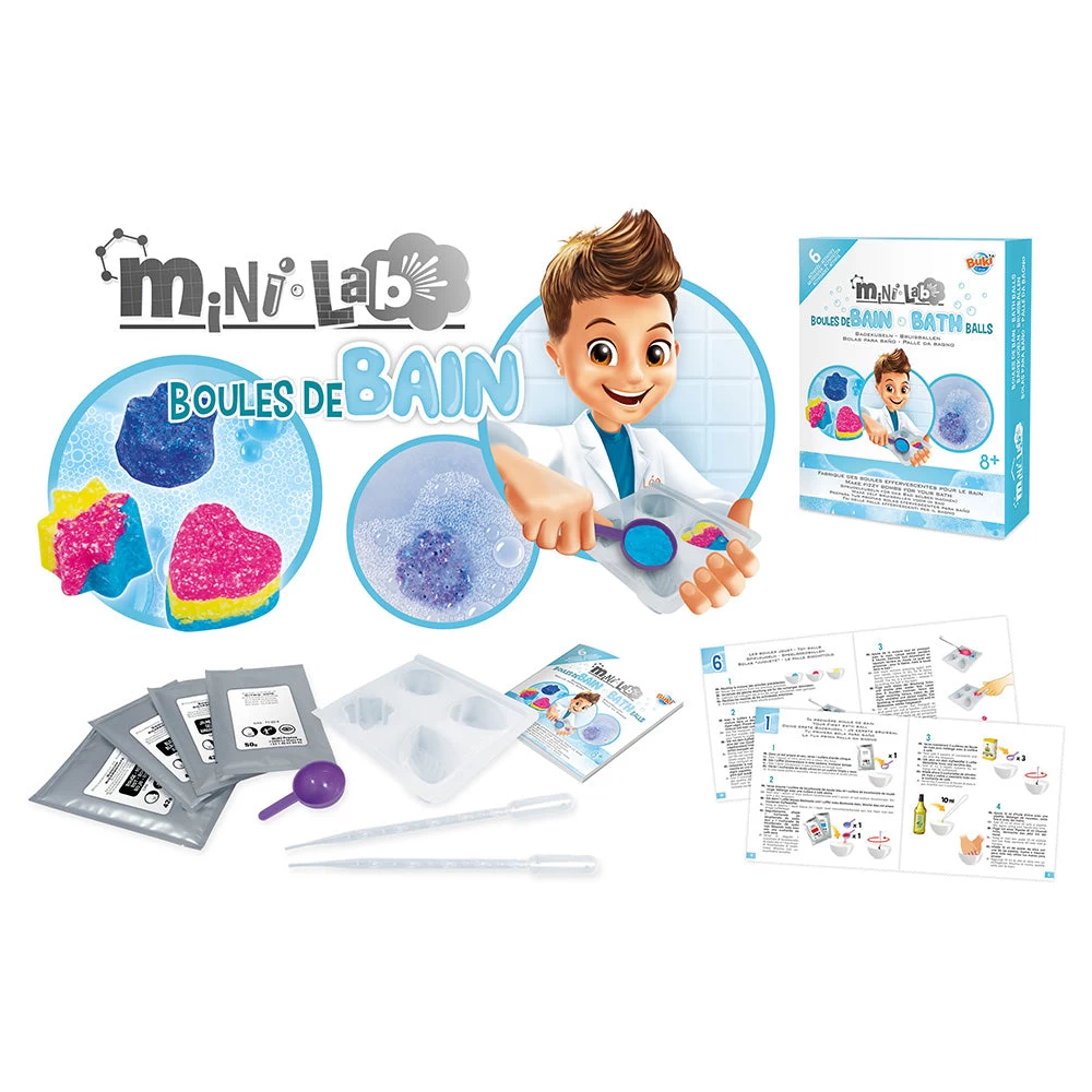 BUKI France Mini Lab Bath Balls - Image 5