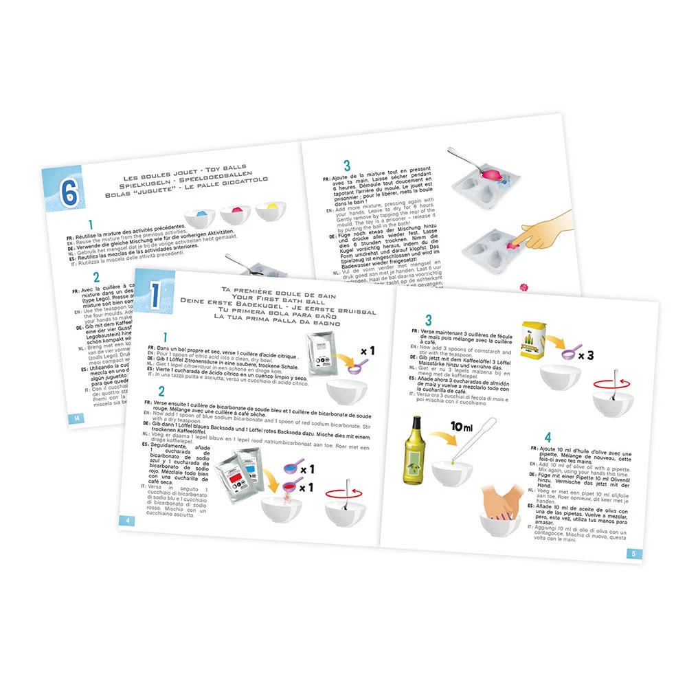 BUKI France Mini Lab Bath Balls - Image 4