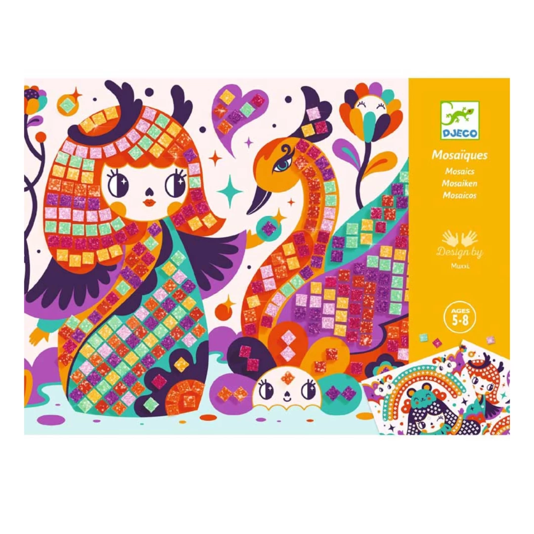 DJECO Kokeshi Mosaics