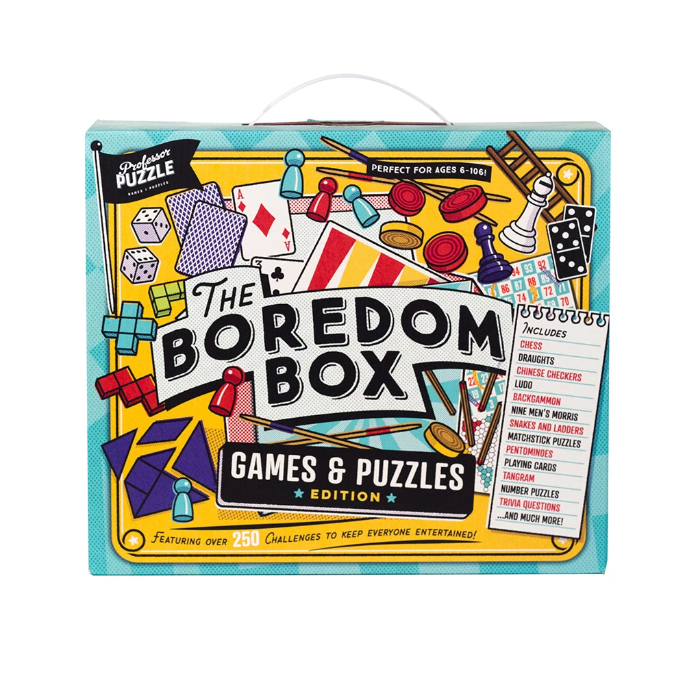 Professor Puzzle Indoor Boredom Busting Box Games & Puzzle Set - Image 7