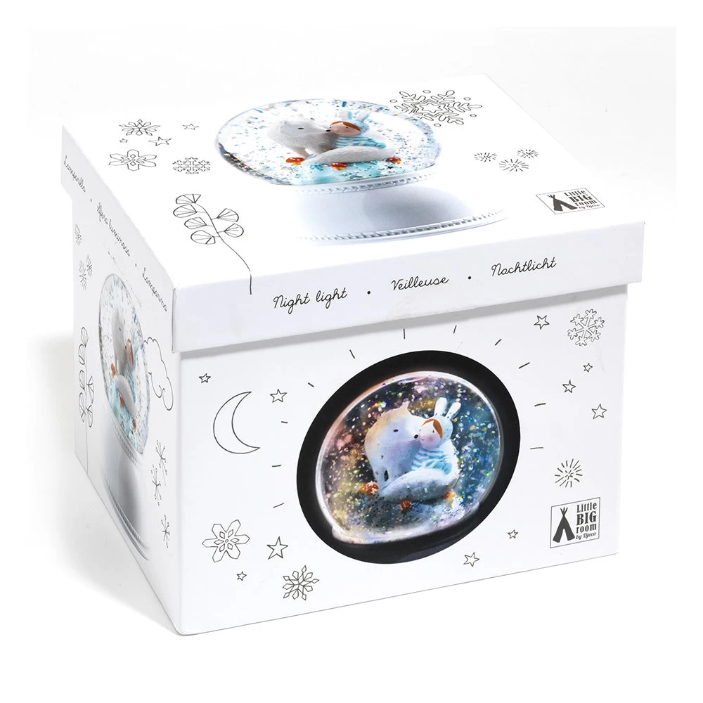 DJECO Lila & Pupi Snow Ball Night Lights - Image 2