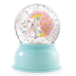 DJECO Unicorn Snow Ball Night Lights
