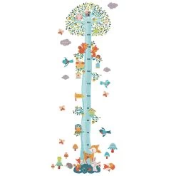 DJECO Friends Of The Woods Growth Chart Sticker