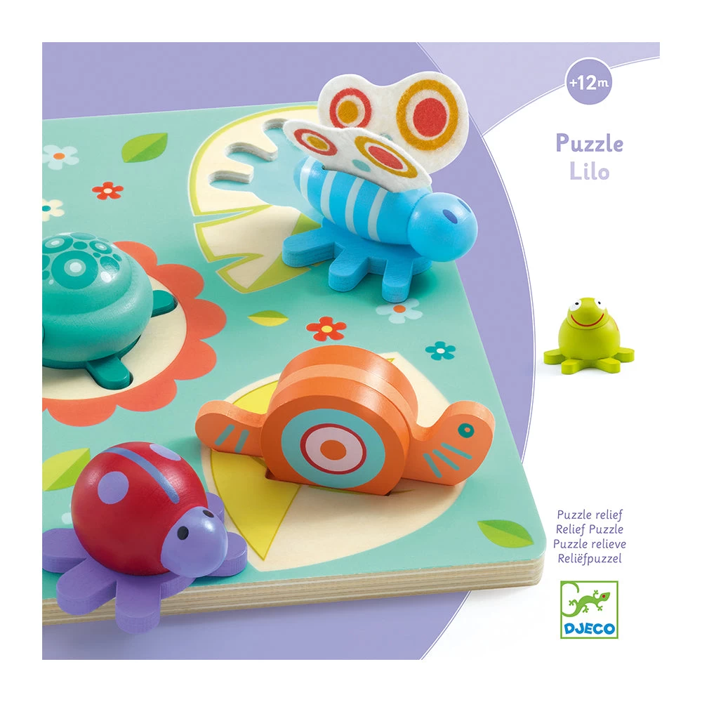 DJECO Lilo - Wooden Puzzles - Image 3