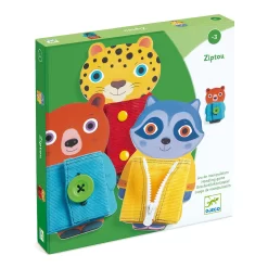 DJECO Ziptou - Educational Wooden Games