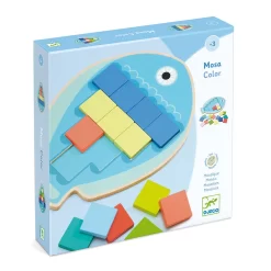 DJECO Mosa Color - Educational Wooden Games