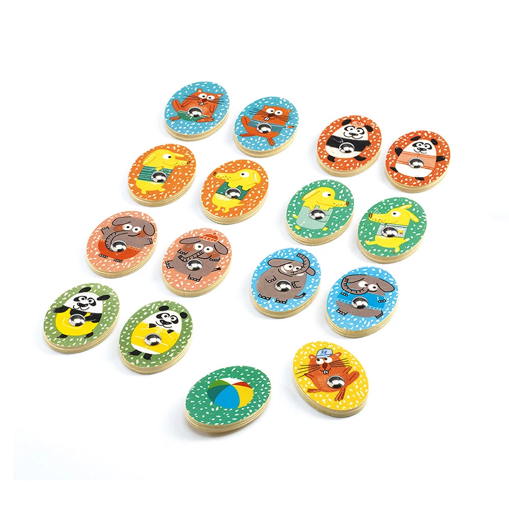 DJECO LudoPark: 4 Games - Educational Wooden Games - Image 5