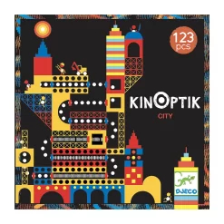 DJECO Kinoptik City 123 Pcs Construction Toys