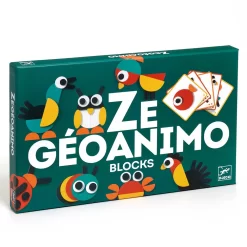 DJECO Ze Geoanimo - Educational Wooden Games
