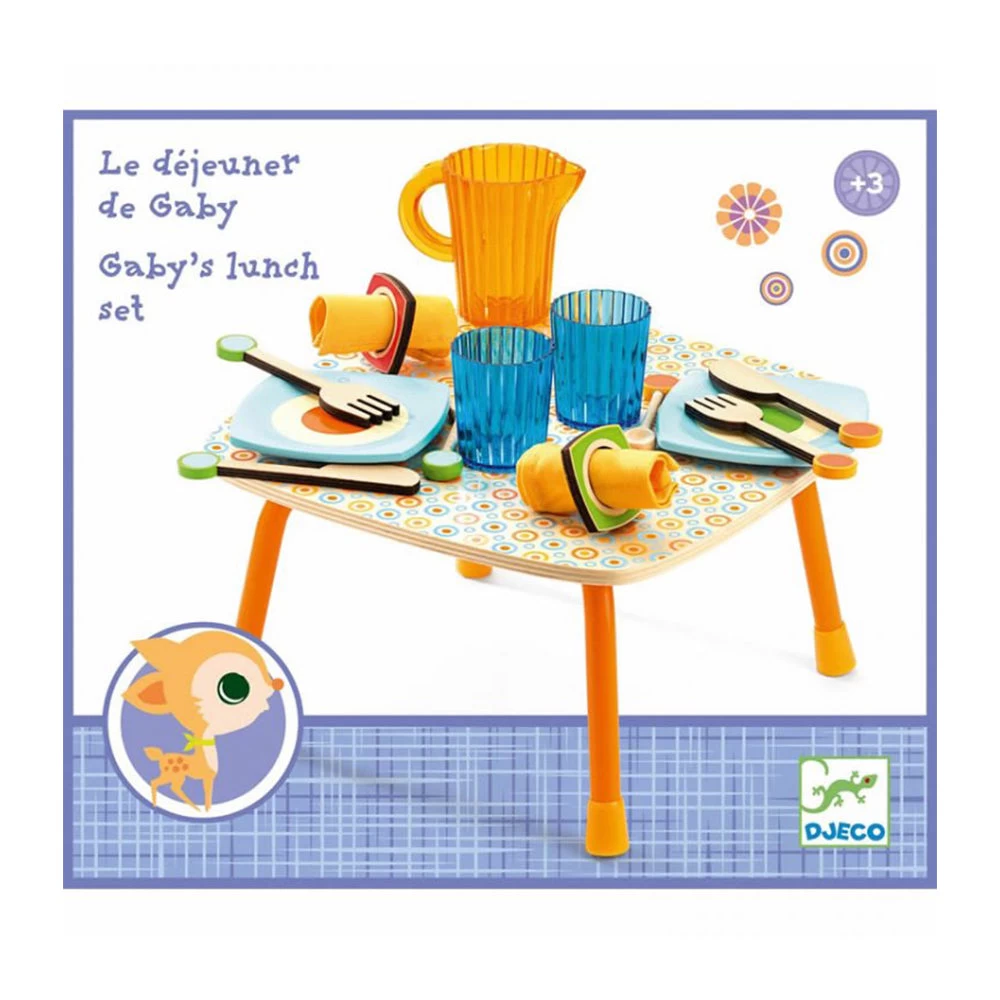DJECO Gaby's Lunch Set- Role Play Games - Image 2
