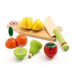 DJECO Fruit And Vegetables To Cut - Role Play Games