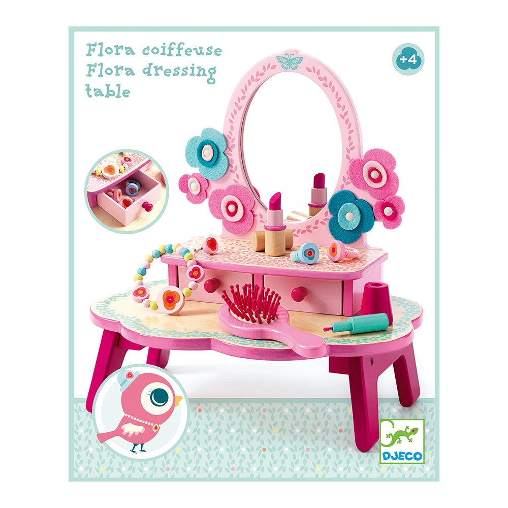 DJECO Flora Dressing Table - Role Play Games - Image 4