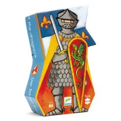 DJECO The Knight At The Dragon - 36 Pcs Puzzles