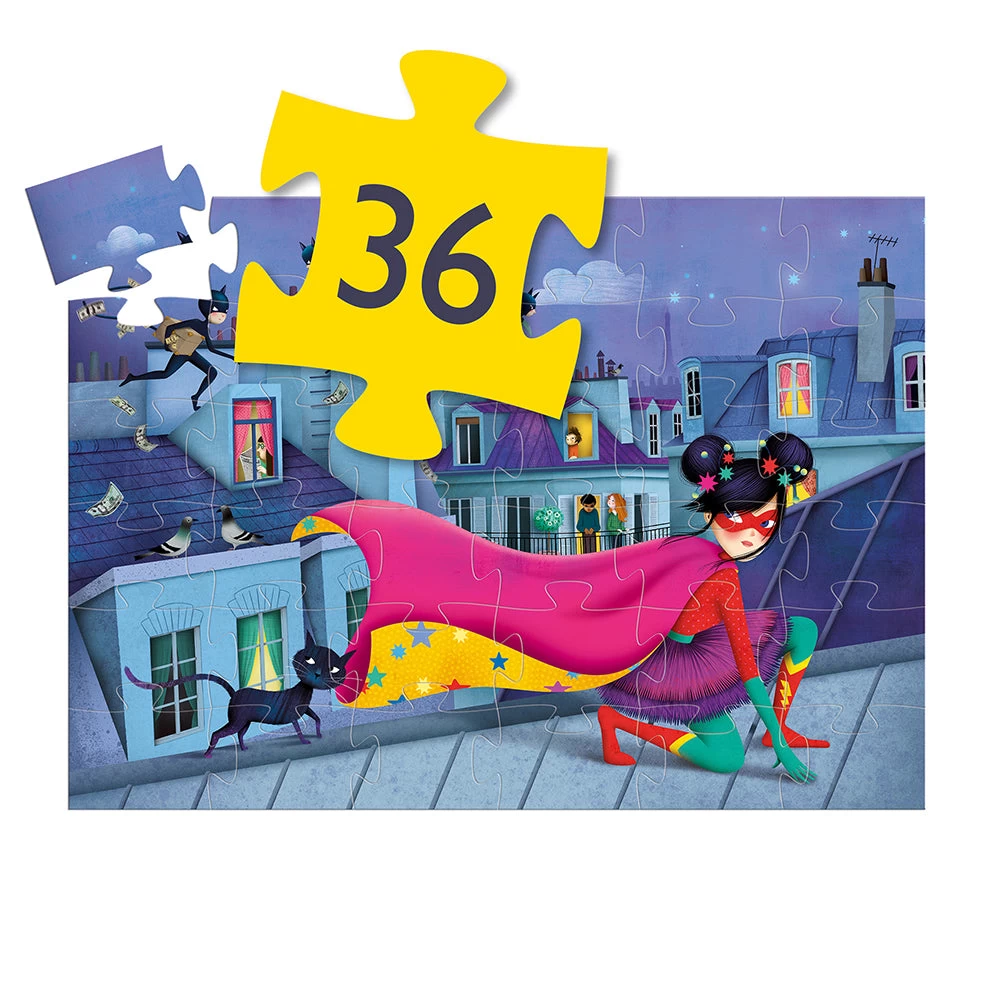 DJECO Super Star - 36 Pcs Puzzles - Image 3