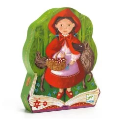 DJECO Little Red Riding Hood 36 Pcs Puzzles