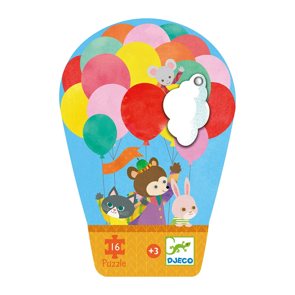DJECO The Hot Air Balloon - 16 Pcs Puzzles - Image 4