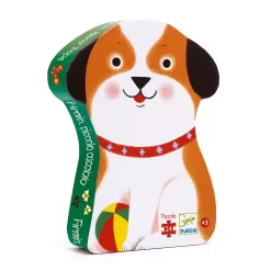 DJECO Firmin, Little Puppy - 24 Pcs Puzzles