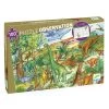 DJECO Dinosaurs + Booklet - 100 Pcs Puzzles