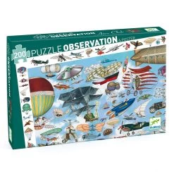 DJECO Aero Club - 200 Pcs Puzzles