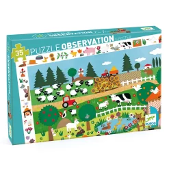 DJECO The Farm - 35 Pcs Puzzles