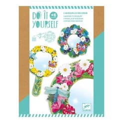 DJECO Pretty Flowers Mirror DIY Artwork