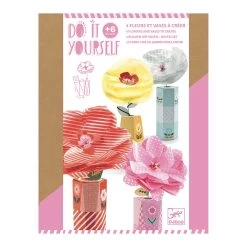 DJECO Retrochic Flower & Vase DIY Artwork