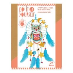 DJECO Golden Owl Dreamcatcher DIY Artwork