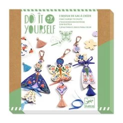 DJECO Butterflies Bag Charm DIY