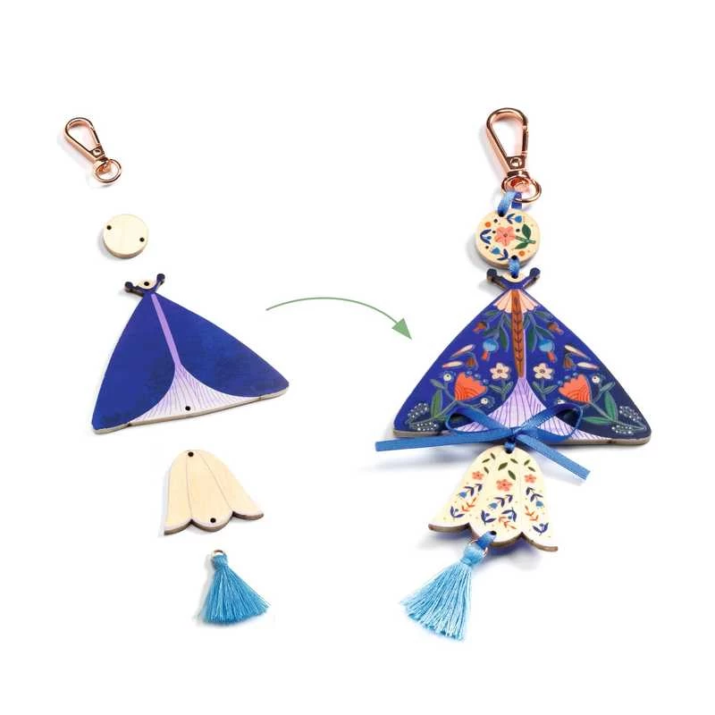DJECO Butterflies Bag Charm DIY - Image 4