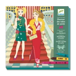 DJECO Drawing Evening Dresses For Older Children