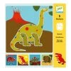 DJECO Dinosaurs Drawing Stencil