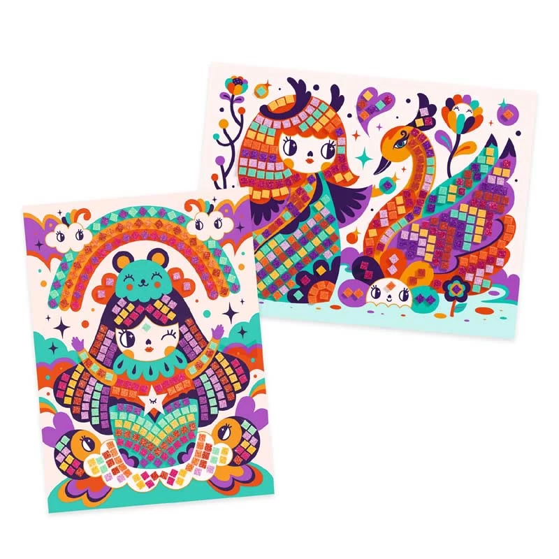 DJECO Kokeshi Mosaics - Image 4