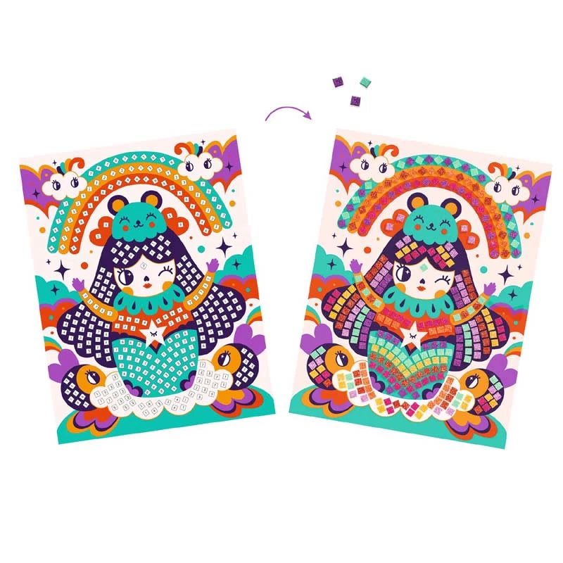 DJECO Kokeshi Mosaics - Image 2