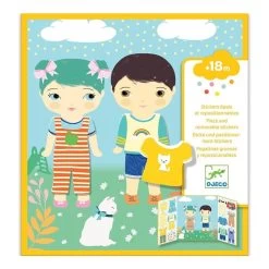 DJECO Clothes Stickers For Baby