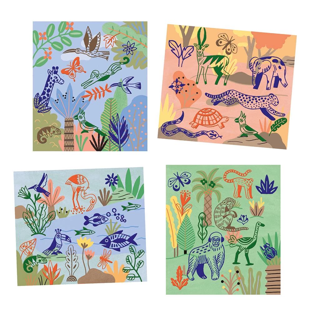 DJECO Wilderness Artistic Patch For Older Children - Image 3