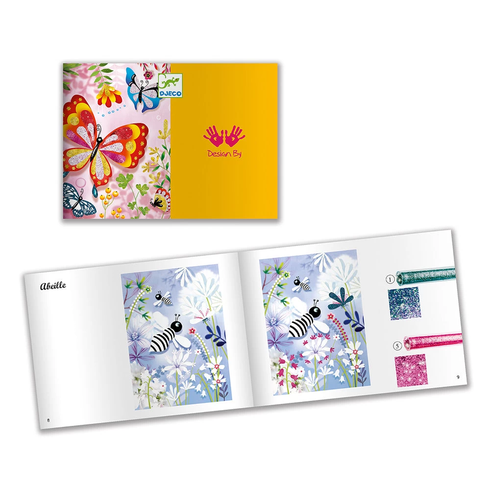 DJECO Glitter Butterflies For Older Children - Image 5