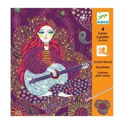 DJECO Sunshine Scratch Art