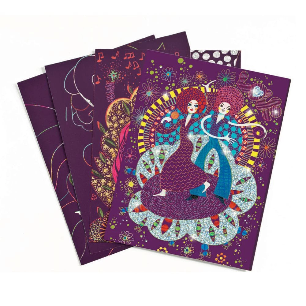 DJECO Sunshine Scratch Art - Image 3