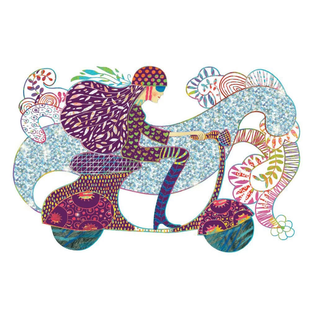 DJECO Sunshine Scratch Art - Image 4