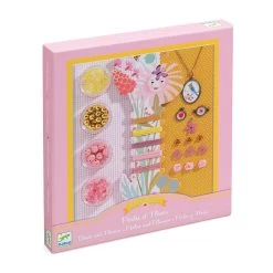 DJECO Beads And Flowers Needlework