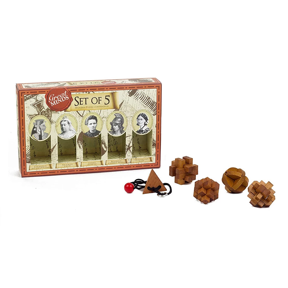 Professor Puzzle Great Minds Set Of 5: Women