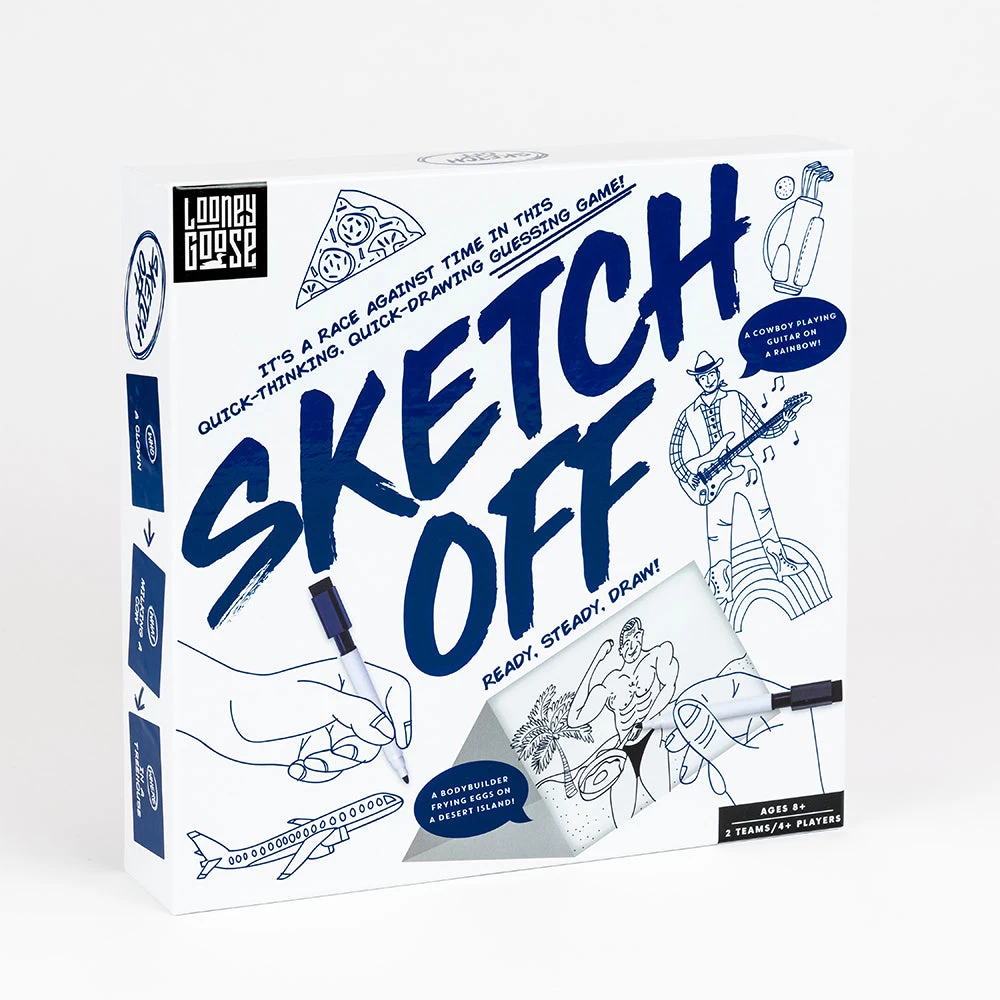 Professor Puzzle Sketch Off Party Game