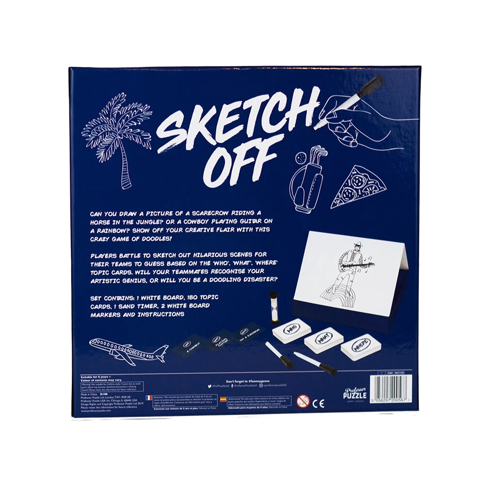 Professor Puzzle Sketch Off Party Game - Image 9