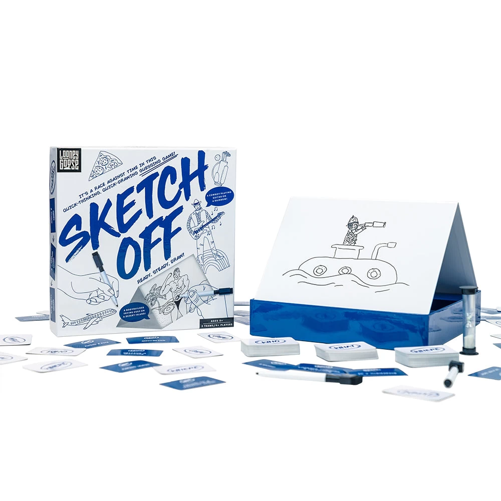 Professor Puzzle Sketch Off Party Game - Image 3