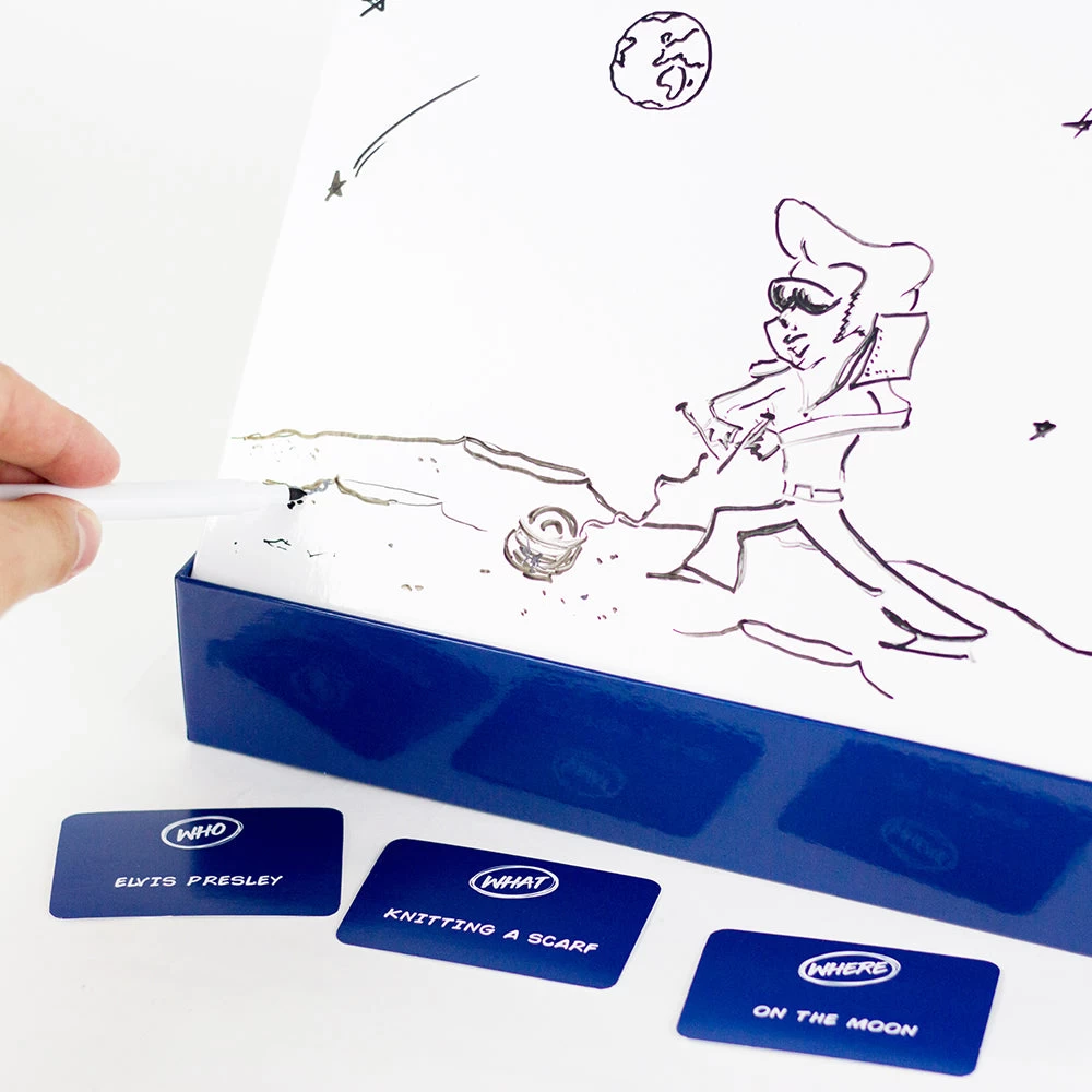 Professor Puzzle Sketch Off Party Game - Image 4