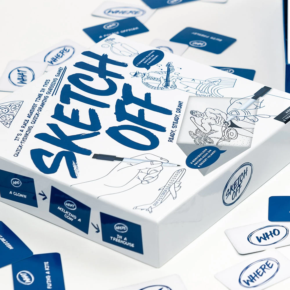 Professor Puzzle Sketch Off Party Game - Image 6