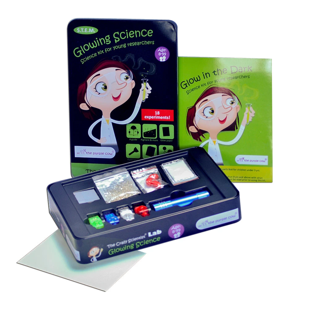 The Purple Cow Crazy Scientist LAB Glowing Science - Image 2