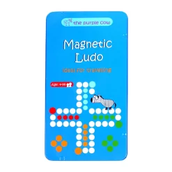 The Purple Cow Magnetic Travel Games: Ludo