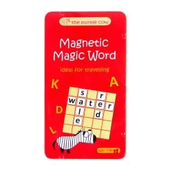 The Purple Cow Magnetic Travel Games: Magic Word